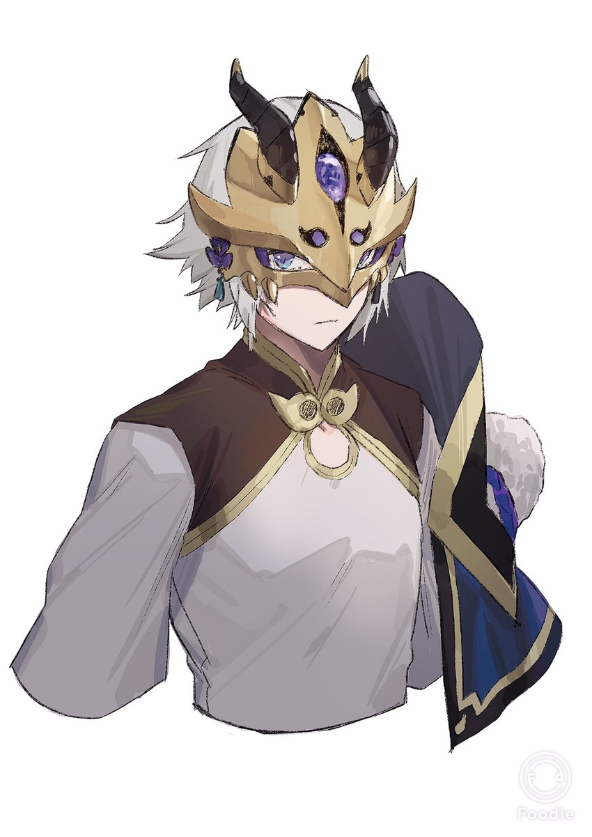 prince of lan ling (fate and 1 more) drawn by azarashi_ball
