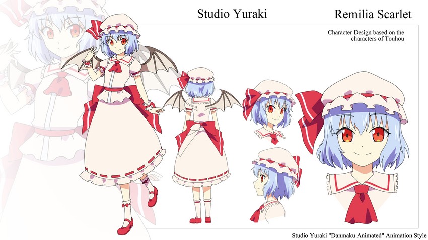remilia scarlet (touhou and 1 more) drawn by studio_yuraki