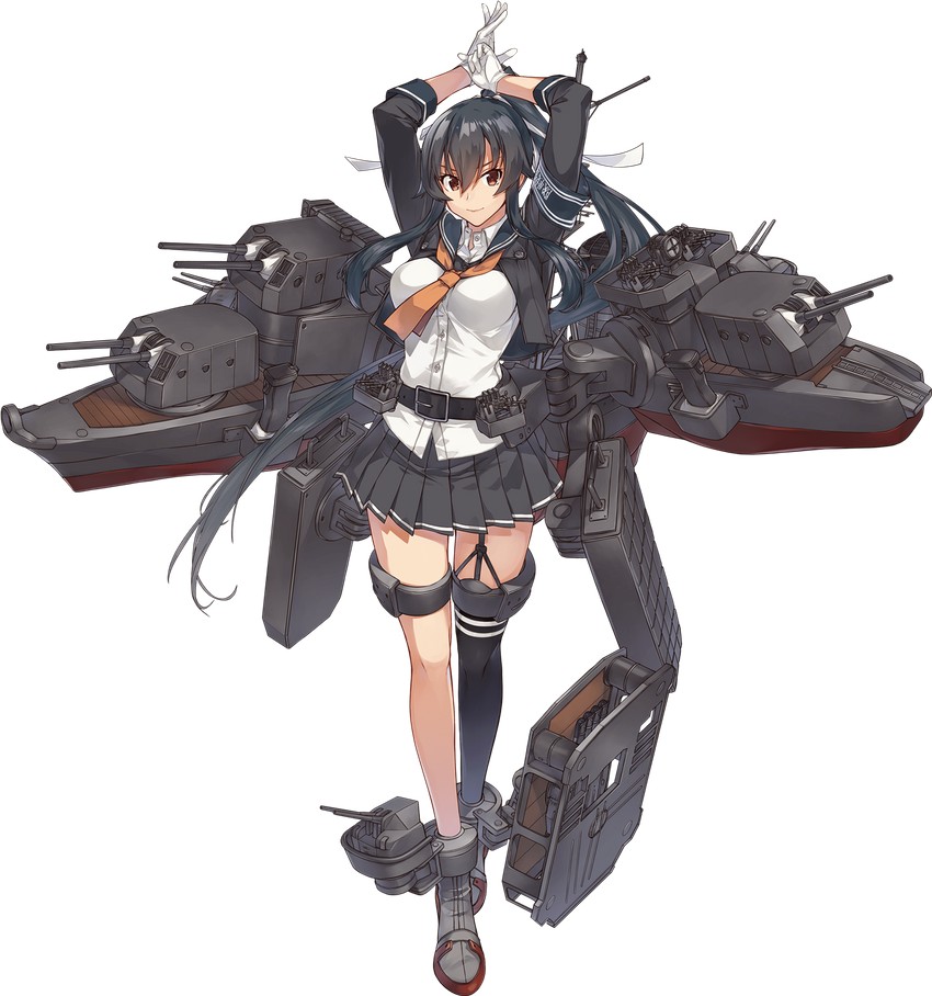 yahagi and yahagi kai ni (kantai collection) drawn by konishi_(koconatu)