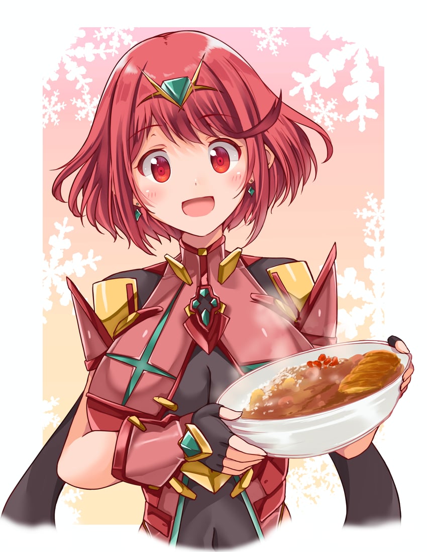 pyra (xenoblade chronicles and 1 more) drawn by kurokaze_no_sora