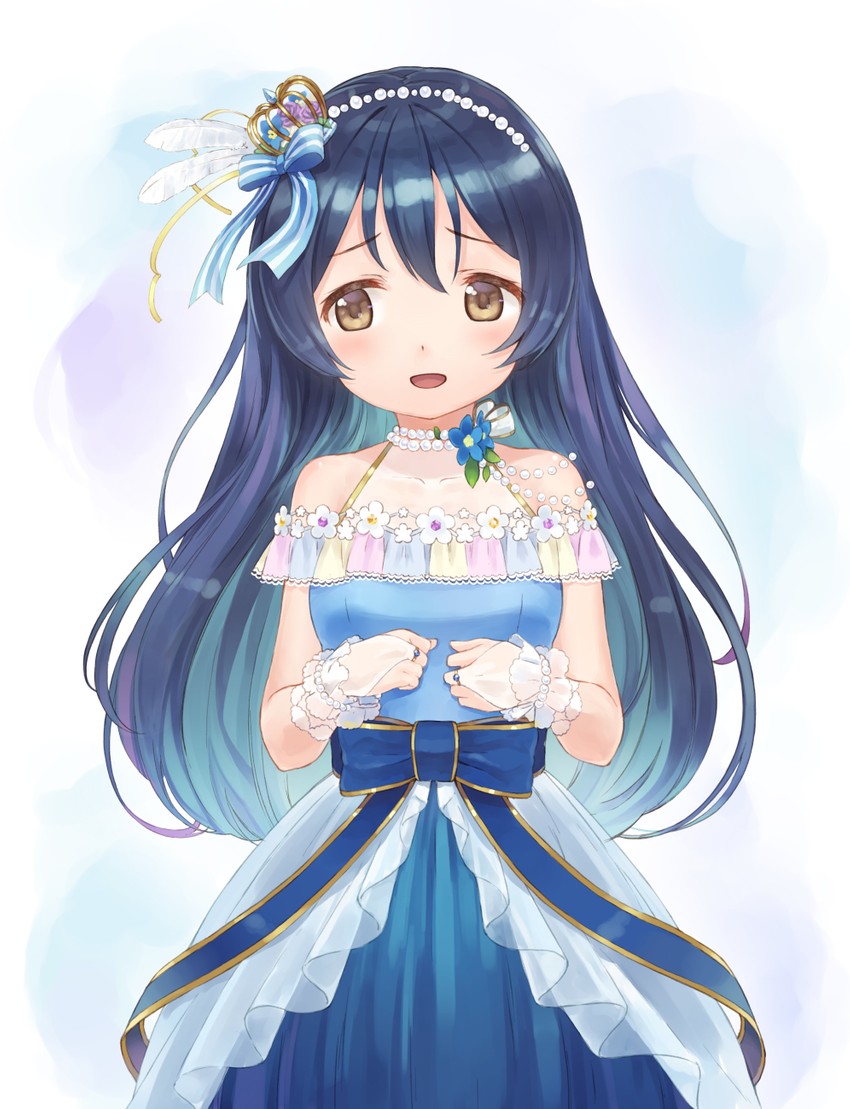 sonoda umi (love live! and 2 more) drawn by eichisu