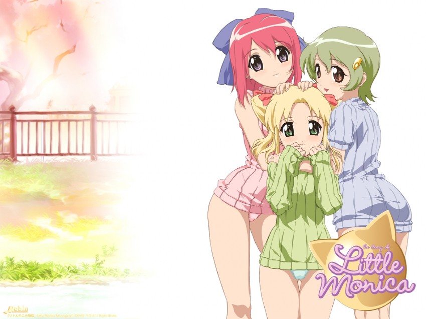 may, tina, and celia (little monica monogatari) drawn by satsumaya_jouki