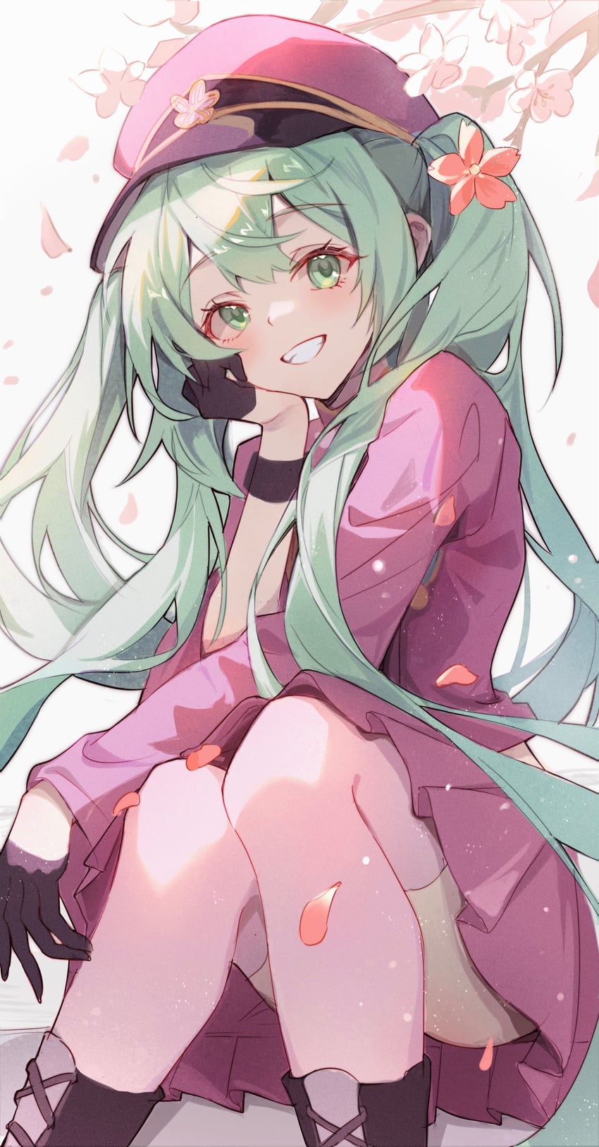 hatsune miku (vocaloid and 1 more) drawn by cloudyman