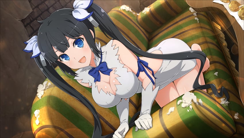 hestia (senran kagura and 2 more) drawn by yaegashi_nan