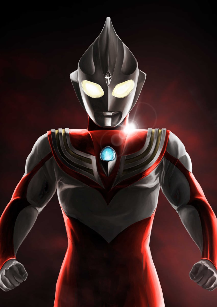 ultraman tiga (ultra series and 1 more) drawn by gattyo