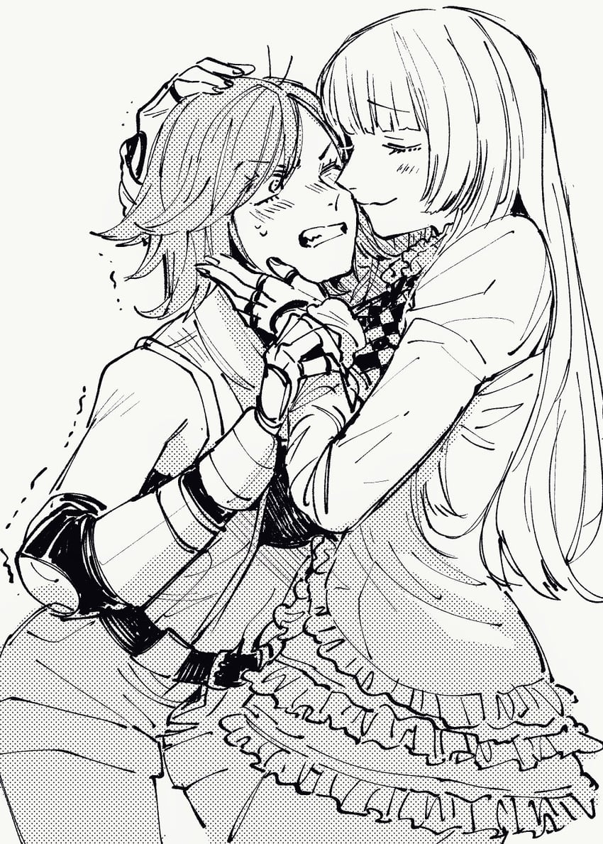 kazama asuka and lili (tekken and 1 more) drawn by oosawa_yayoi