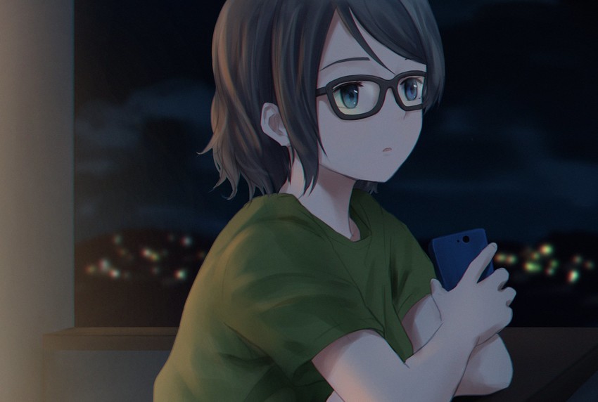 watanabe you (love live! and 1 more) drawn by papi_(papiron100)