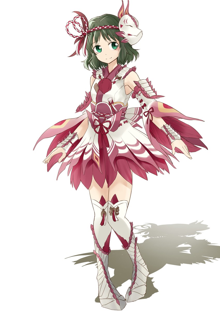 kohinata miku (monster hunter and 1 more) drawn by judo_fuu