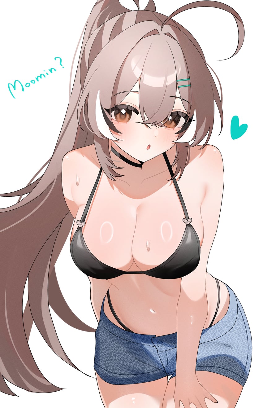 nanashi mumei (hololive and 1 more) drawn by hana20000920