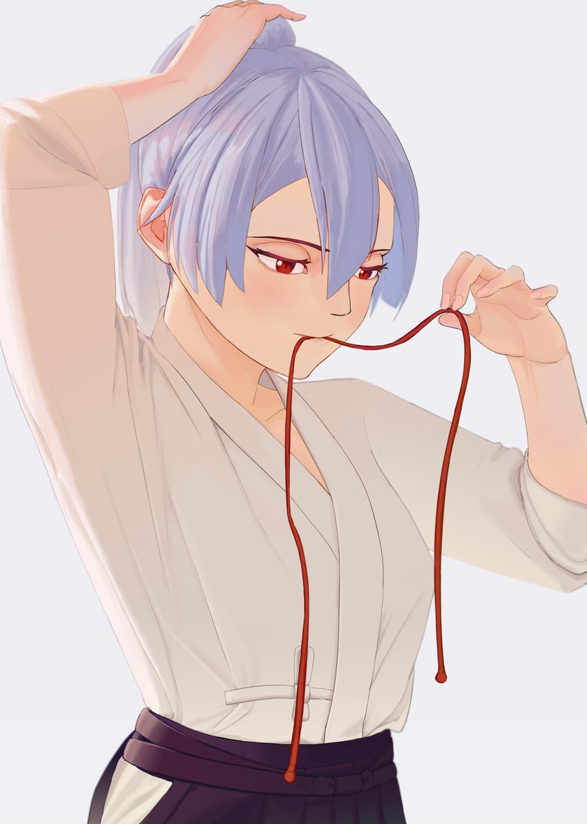 tomoe gozen (fate and 1 more) drawn by makano_(user_zpua3342)
