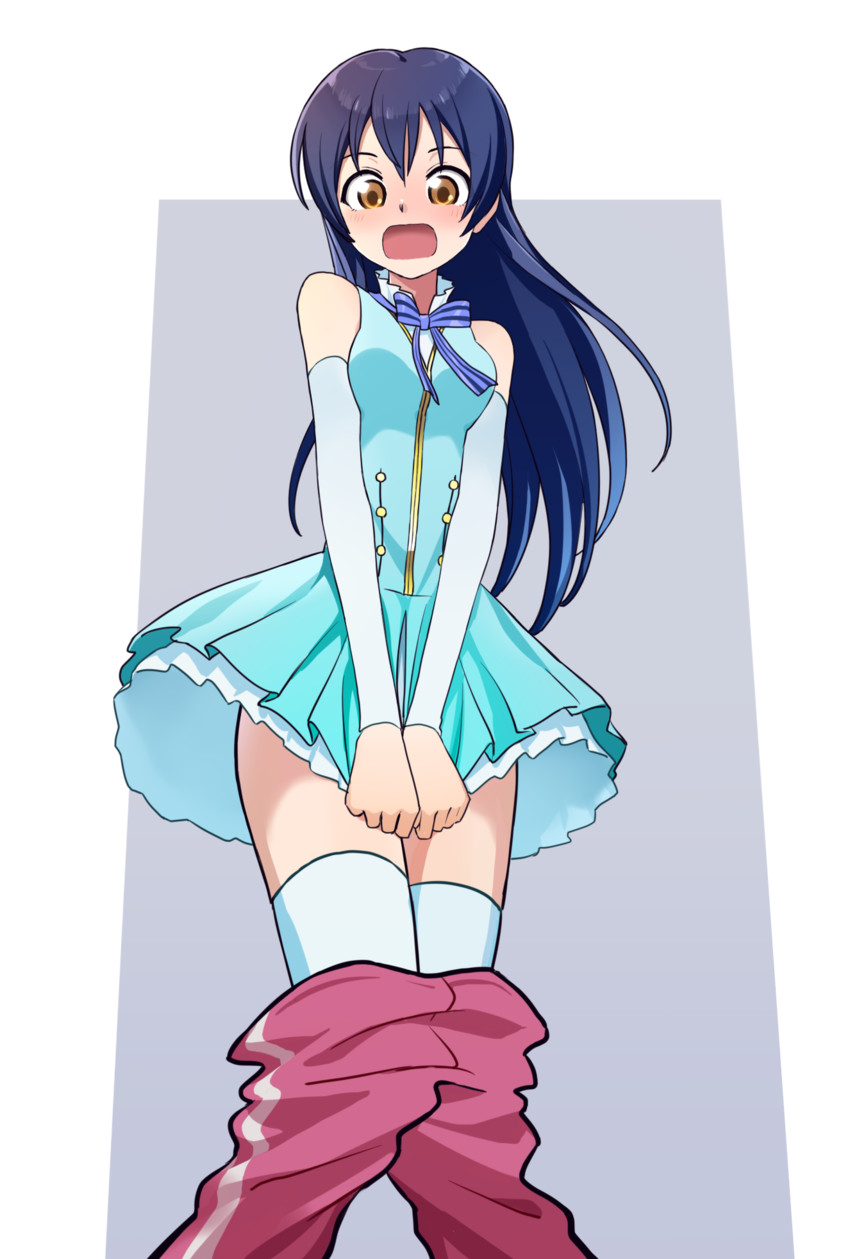 sonoda umi (love live! and 1 more) drawn by hiboshi_daizu