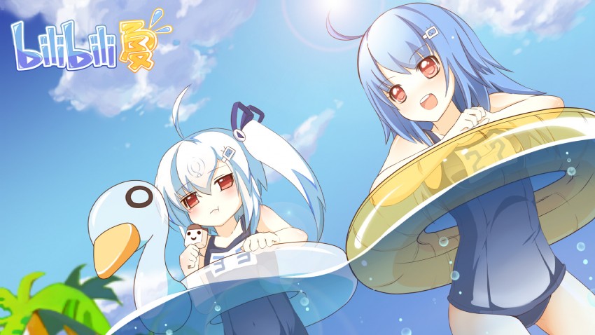 bili girl 33 and bili girl 22 (bilibili) drawn by kaka_cheung