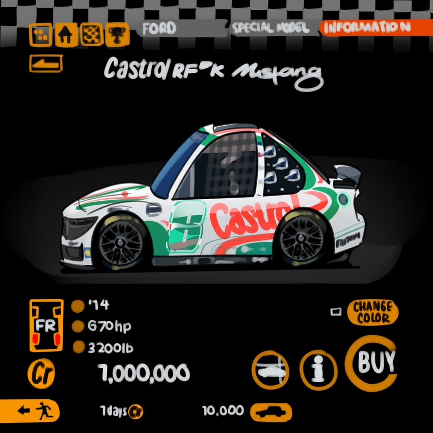brad keselowski (super gt and 3 more) drawn by holeecrab