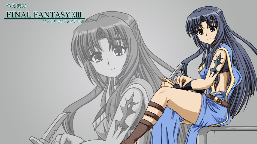 asakura ryoko and oerba yun fang (final fantasy and 2 more) drawn by yadoroku7