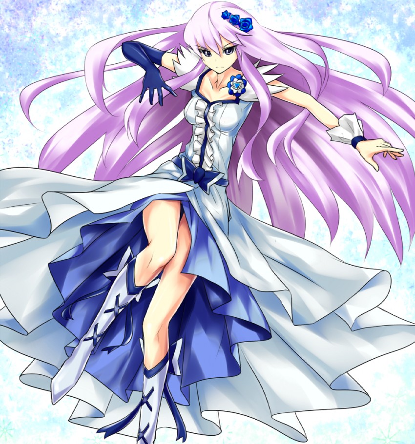 tsukikage yuri and cure moonlight (precure and 1 more) drawn by takabow