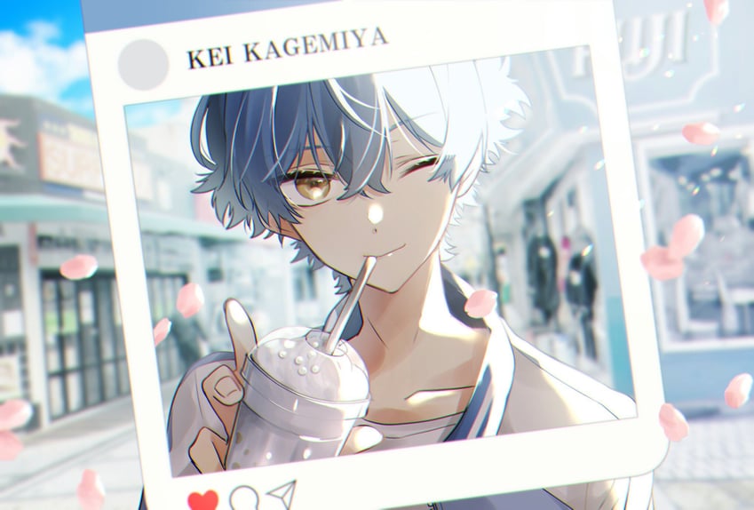 kagemiya kei (instagram and 1 more) drawn by mia_amane