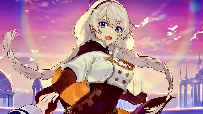 kiana kaslana and fu hua (honkai and 1 more)