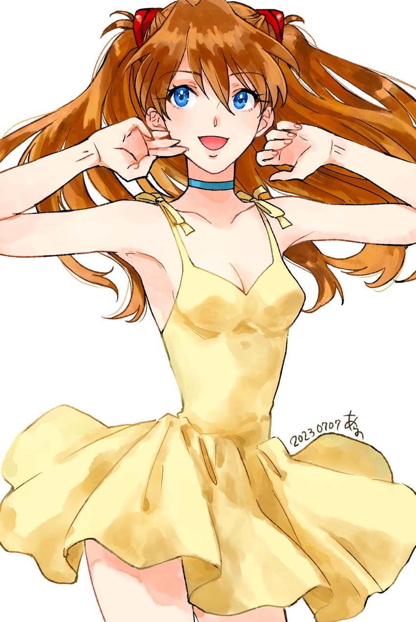 souryuu asuka langley (neon genesis evangelion) drawn by arano_nknk