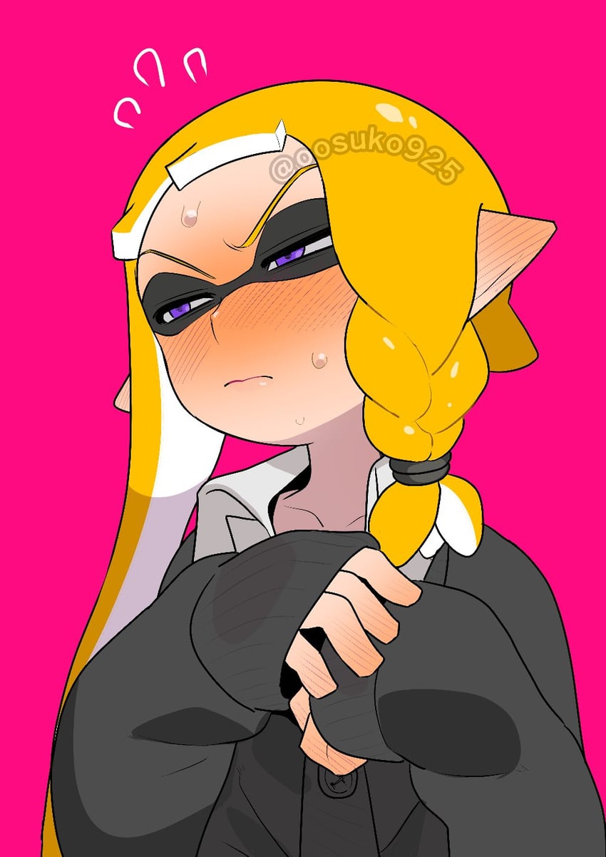 inkling player character and inkling boy (splatoon and 1 more) drawn by naoki_(oosuko)