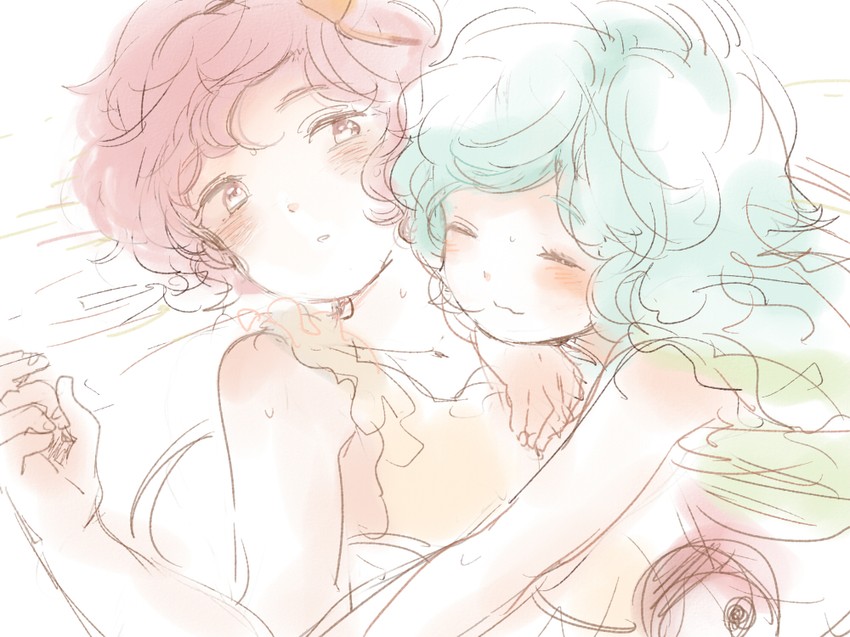 komeiji koishi and komeiji satori (touhou) drawn by meeko