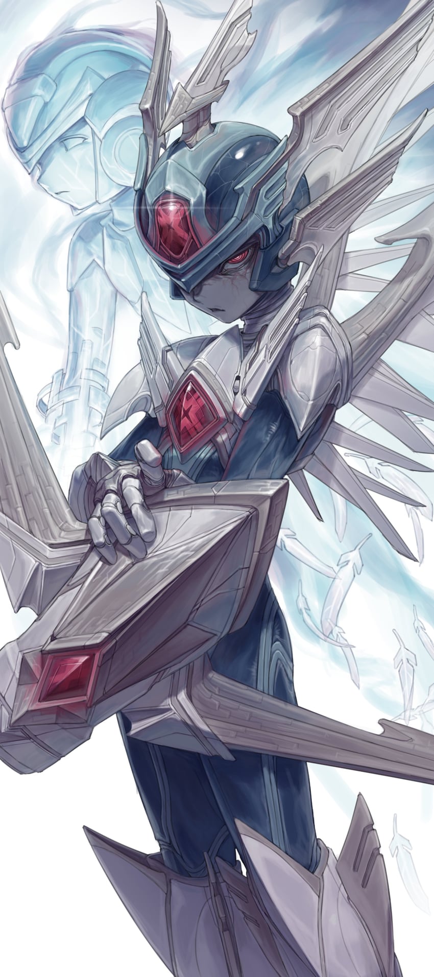 x, cyber elf x, and copy x (mega man and 1 more) drawn by kursage