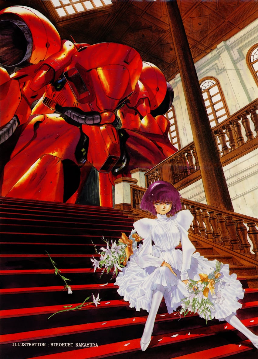 haman karn and gerbera tetra (gundam and 2 more) drawn by nakamura_hirofumi