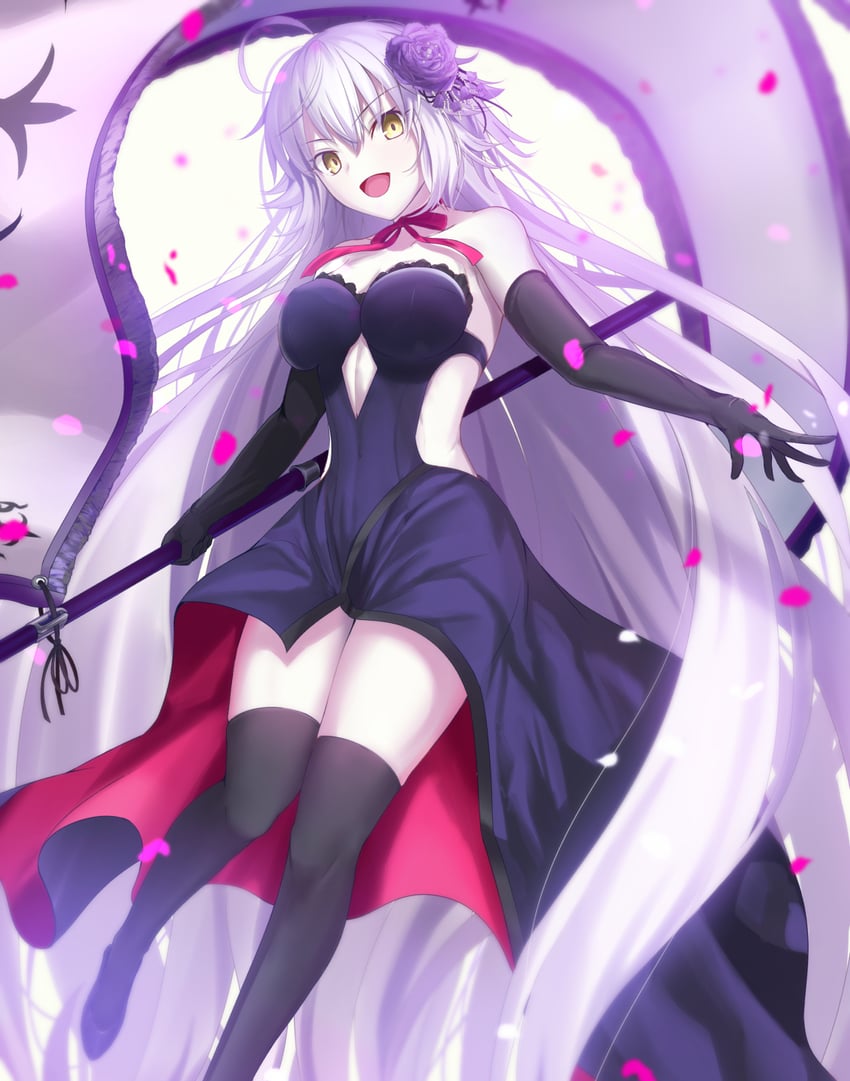 jeanne d'arc alter (fate and 1 more) drawn by neko_daruma