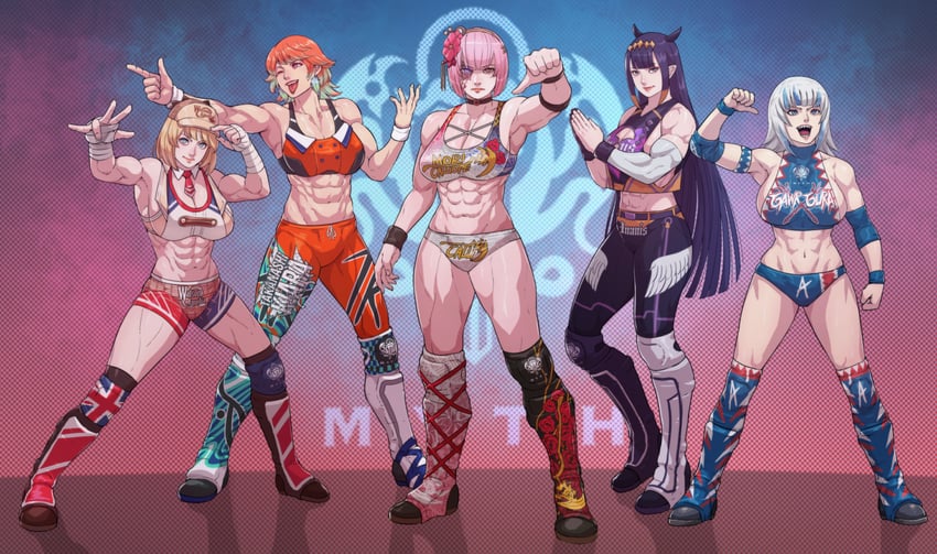 gawr gura, mori calliope, ninomae ina'nis, takanashi kiara, and watson amelia (hololive and 1 more) drawn by cirenk