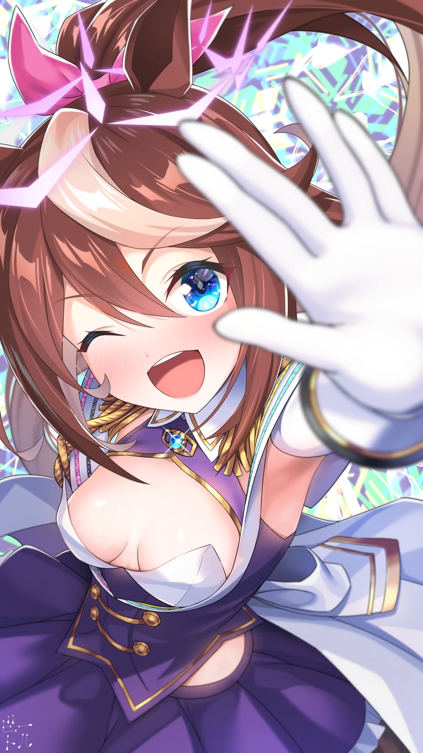 tokai teio (umamusume) drawn by bettle_(b_s_a_n)
