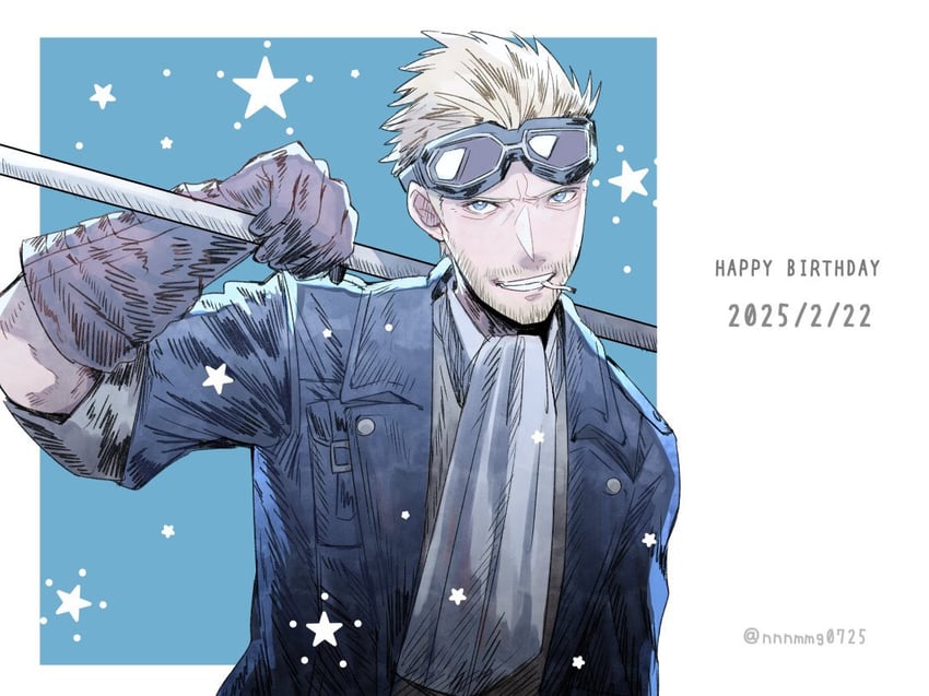 cid highwind (final fantasy and 1 more) drawn by nnnmmg0725