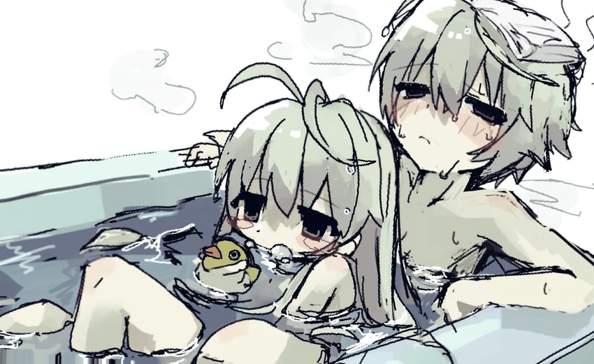 kasugano sora and kasugano haruka (yosuga no sora) drawn by tsurayowata