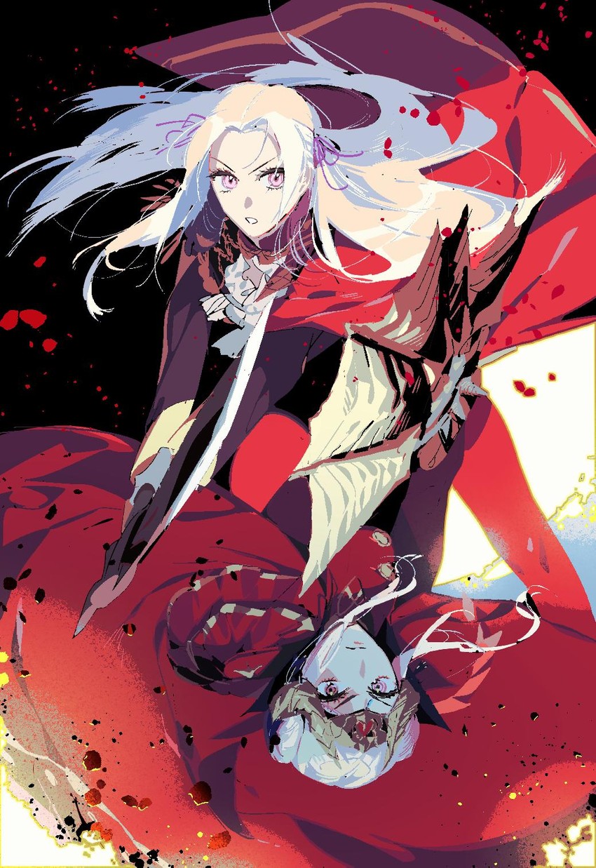 edelgard von hresvelg (fire emblem and 1 more) drawn by km_(ksolee1201)