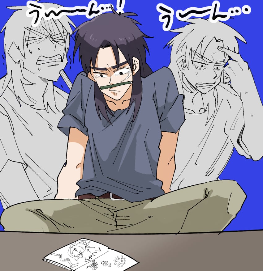 itou kaiji (kaiji) drawn by inudori