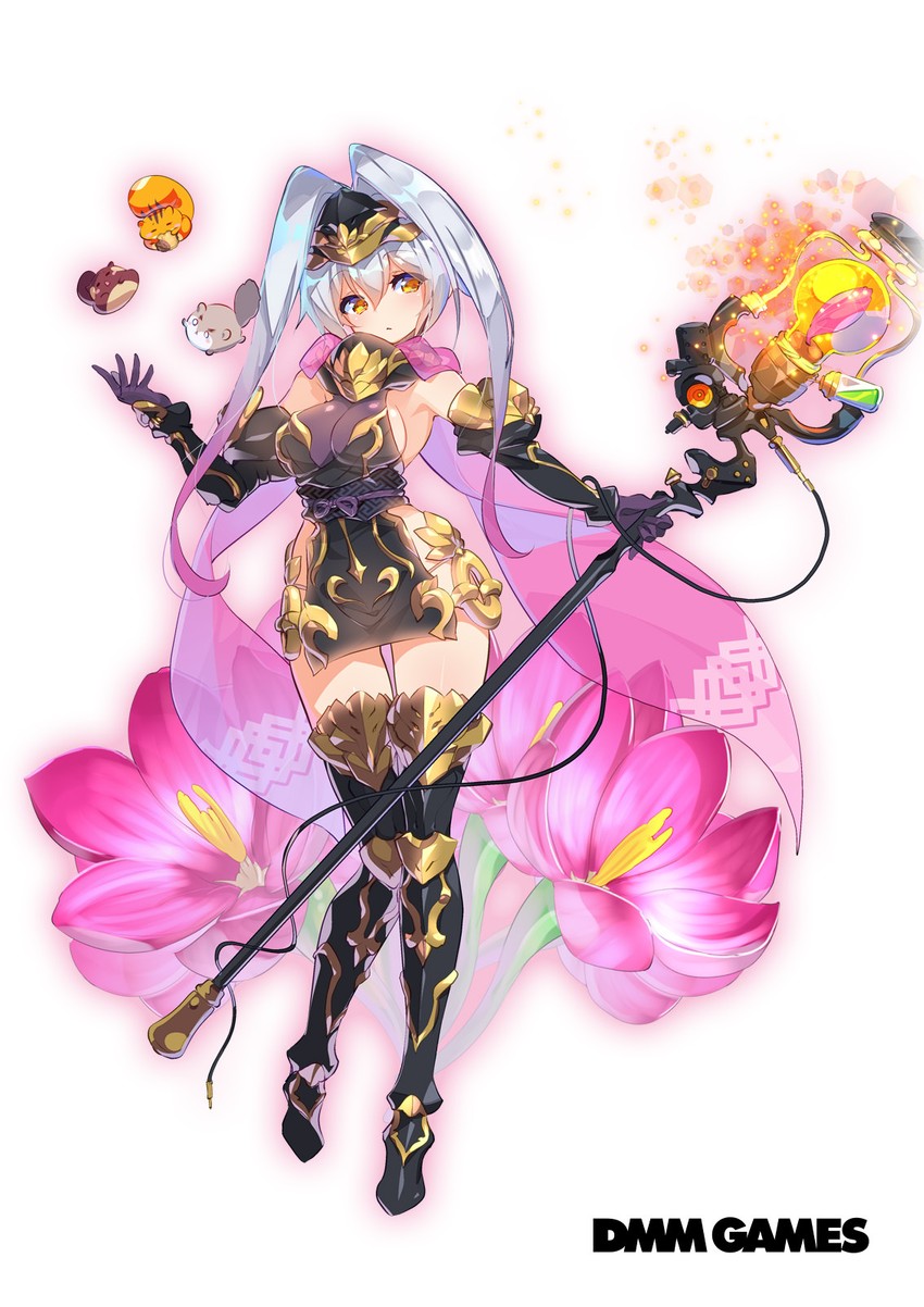 colchicum (flower knight girl and 1 more) drawn by fujishima-sei_ichi-gou