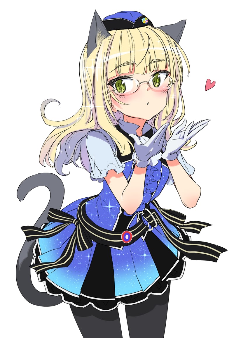 perrine h. clostermann (world witches series and 1 more) drawn by aohashi_ame
