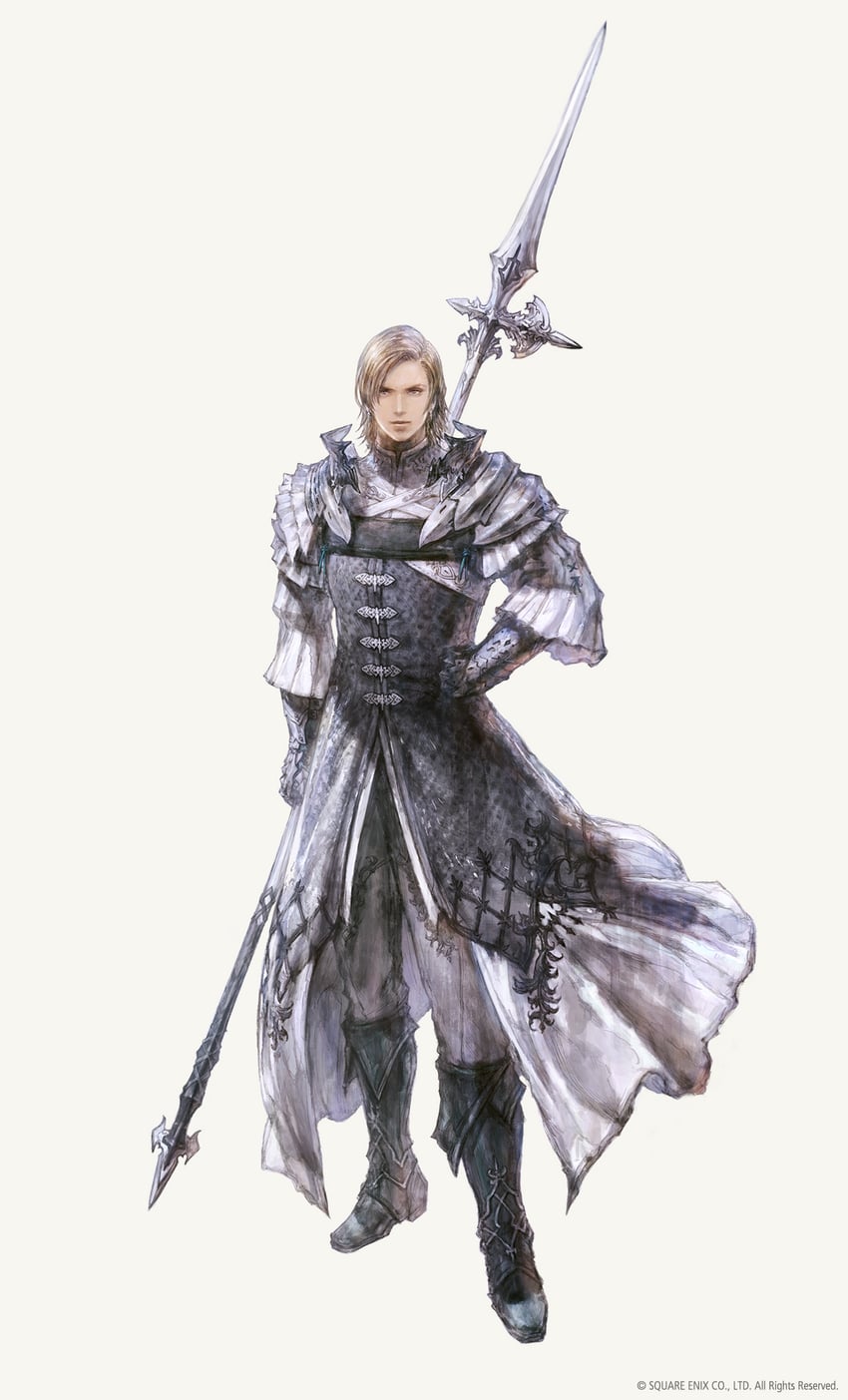 dion lesage (final fantasy and 2 more) drawn by takahashi_kazuya