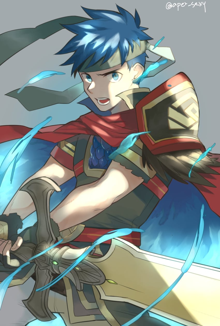 ike (fire emblem and 2 more) drawn by aper
