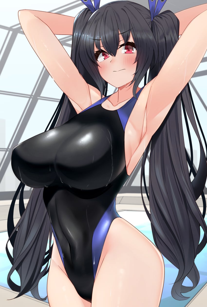 noire (neptune and 1 more) drawn by dura_(dura110)
