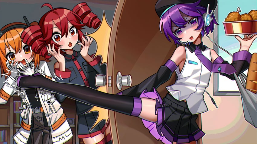kasane teto, adachi rei, and utane uta (utau and 1 more) drawn by kakosa_sama