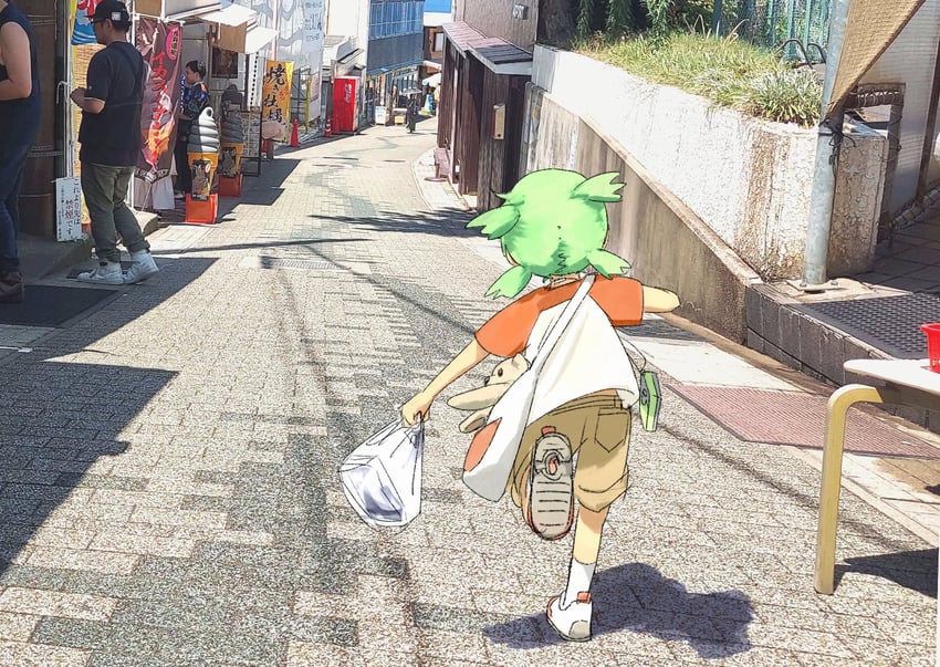 koiwai yotsuba and duralumin (yotsubato!) drawn by enocoroco