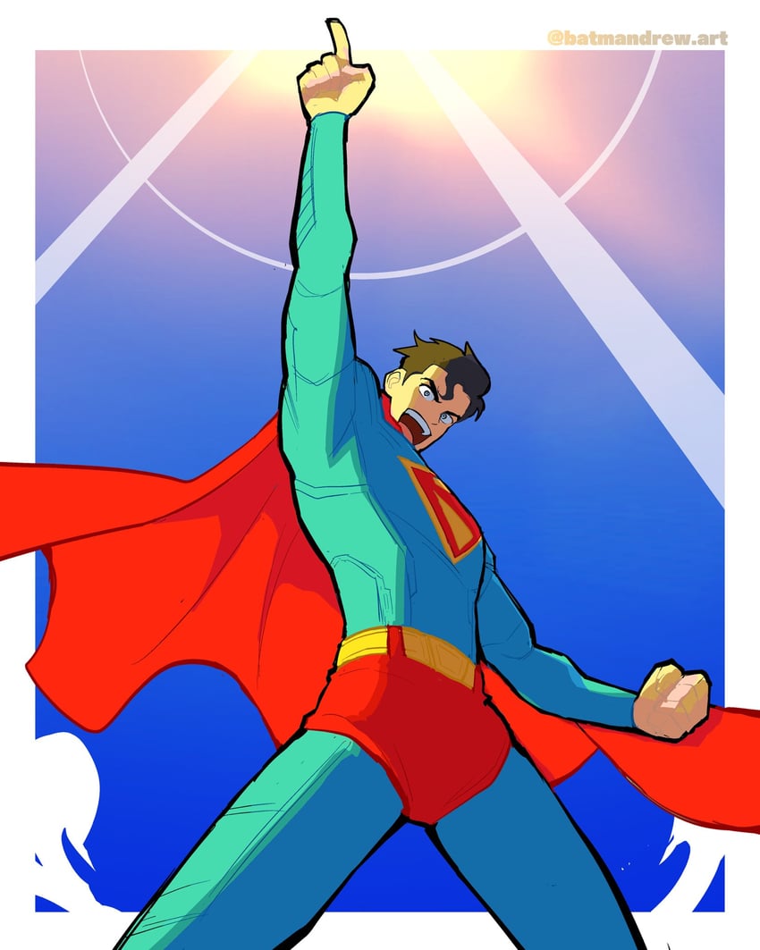 superman (dc comics and 1 more) drawn by batm_andrew