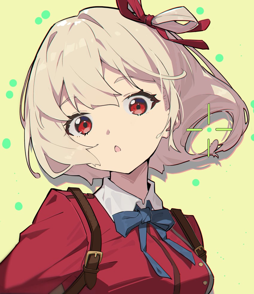 nishikigi chisato (lycoris recoil) drawn by mmj
