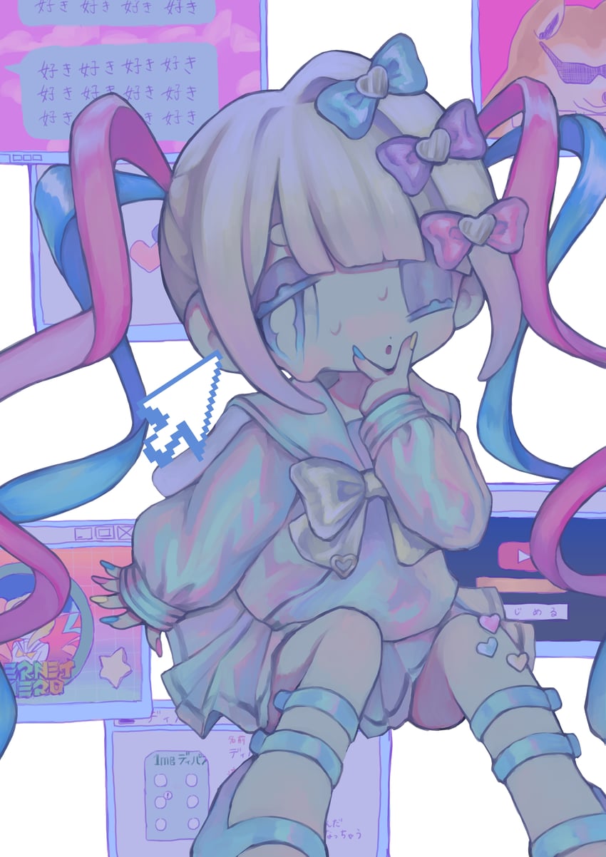 chouzetsusaikawa tenshi-chan (needy girl overdose and 1 more) drawn by naco_artworks