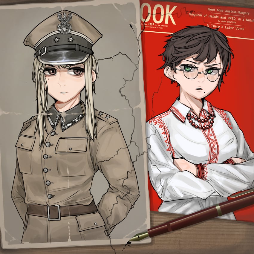 hearts of iron and 1 more drawn by pzkpfwi