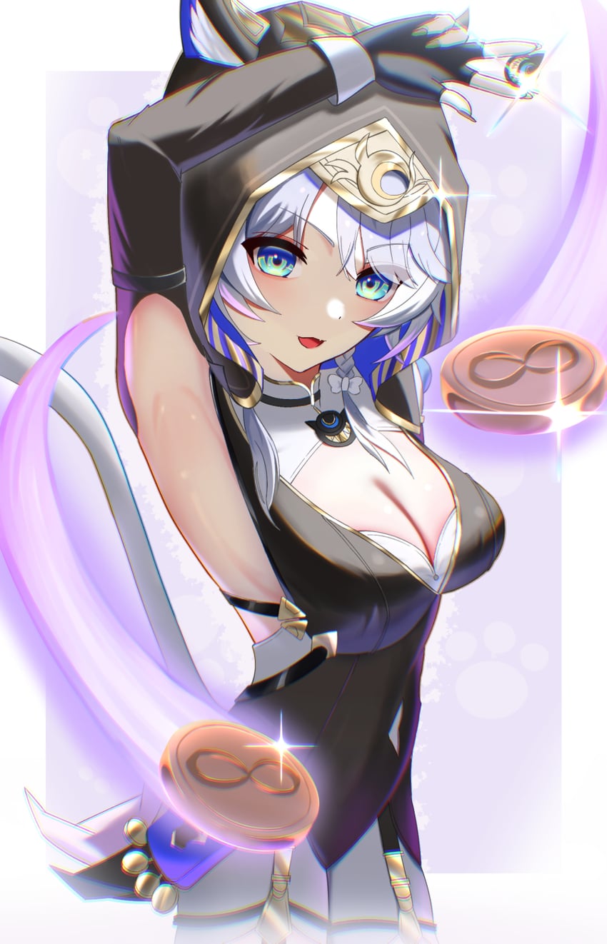 cipher (honkai and 1 more) drawn by rerute_(lerte_6)