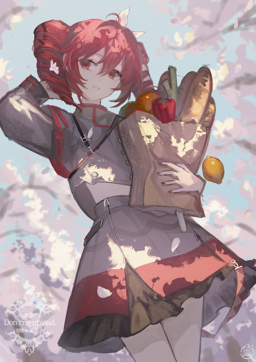 kasane teto (utau and 1 more) drawn by hemorina
