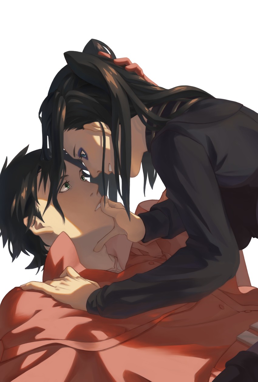 re-l mayer and vincent law (ergo proxy) drawn by qiang_(3982920)