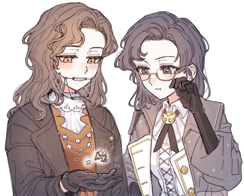 tooth fairy and z (reverse:1999) drawn by ioi_33333