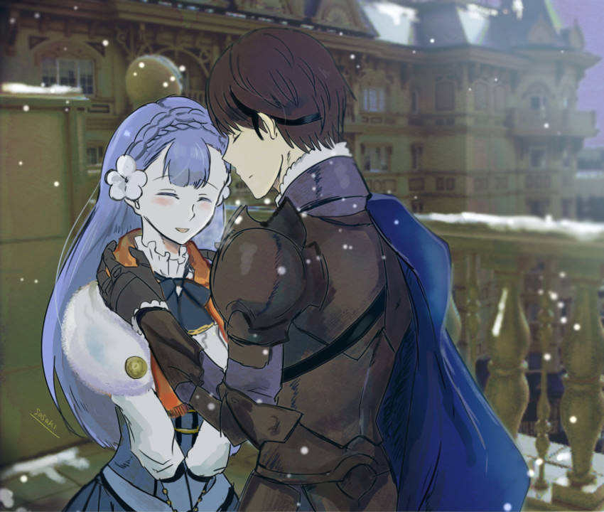 berkut and rinea (fire emblem and 1 more) drawn by sasaki_(dkenpisss)