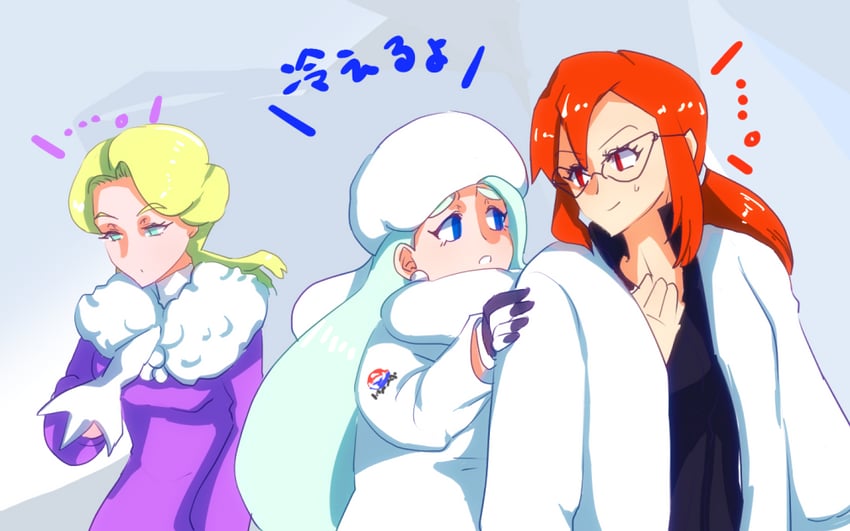 melony, lorelei, and glacia (pokemon and 3 more) drawn by sucm7547